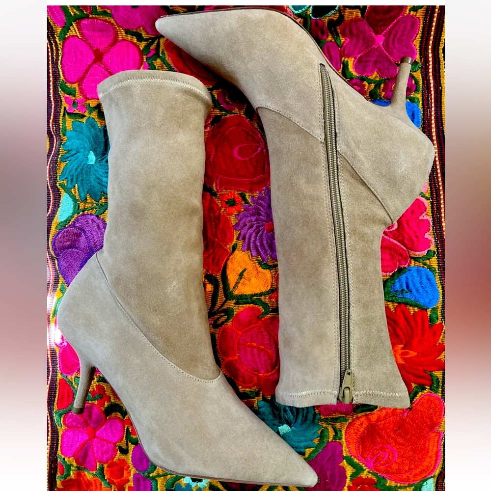 Season 5 Suede Sock Boots
